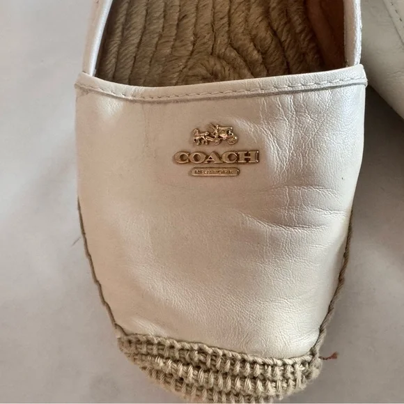 Coach Rhodelle Espadrilles flats - Size 8.5 - preloved - Picture 4 of 9